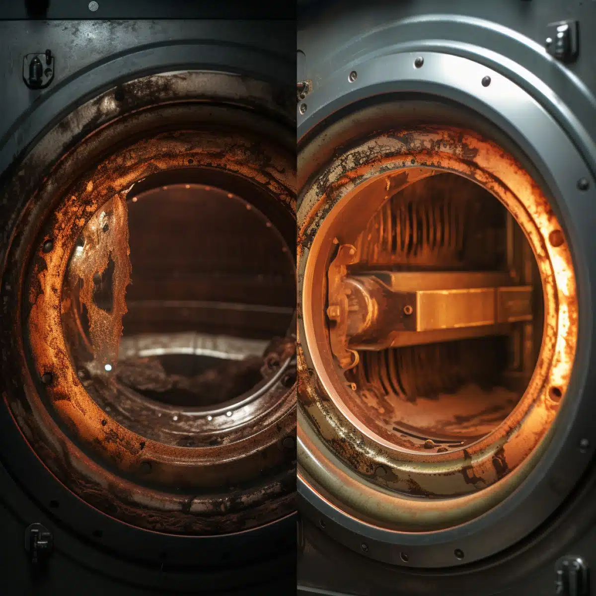 Procédure pour nettoyer une machine à laver sale ou odorante