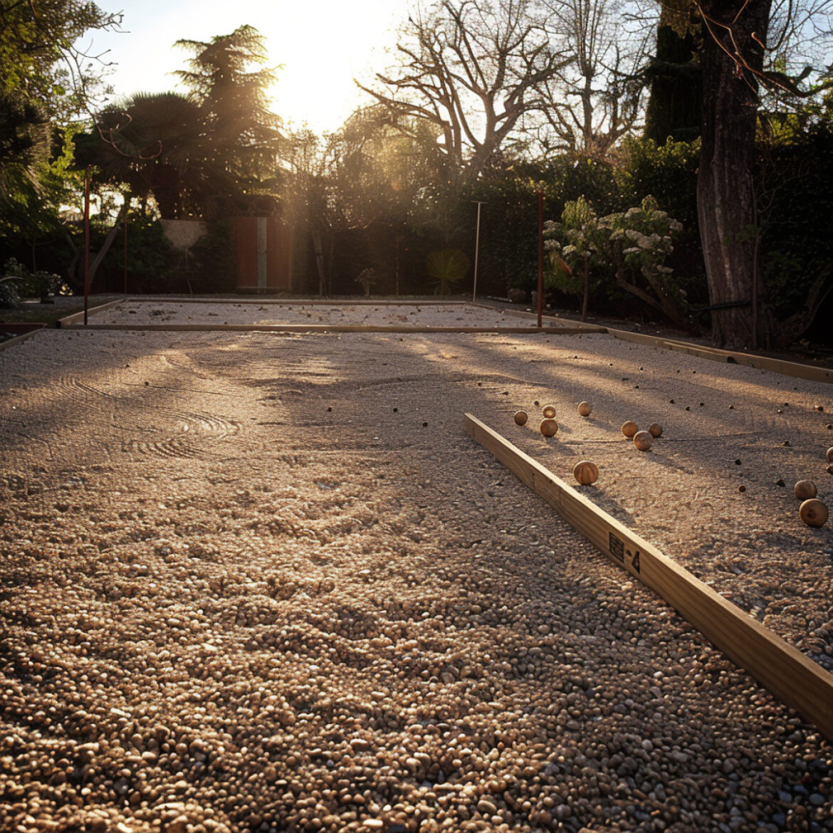 Quelles dimensions pour un terrain de pétanque à la maison ?