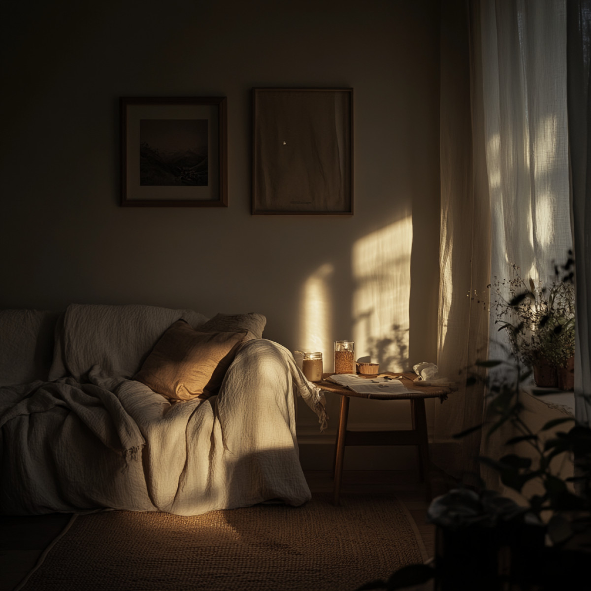 Créer un séjour cocooning naturel