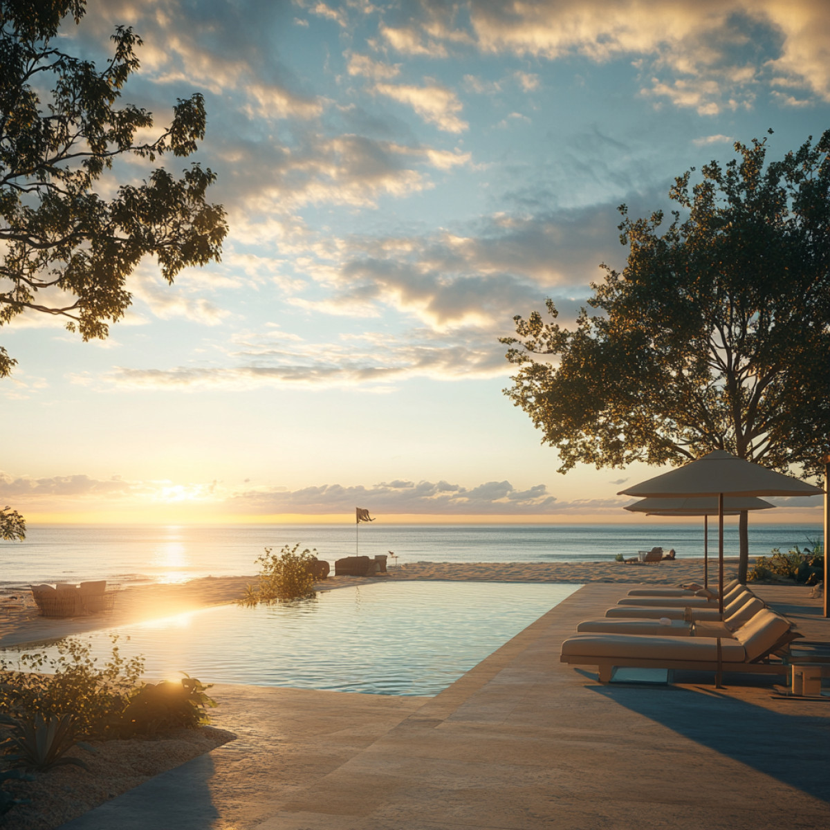Les options pour lespace plage de votre piscine