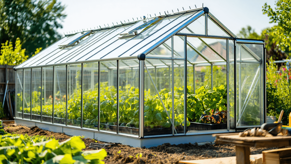 serre de jardin professionnelle