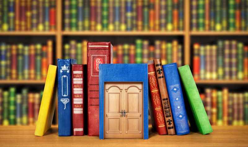 Décoration bibliothèque kit bois book nook Maison Robert Tatin